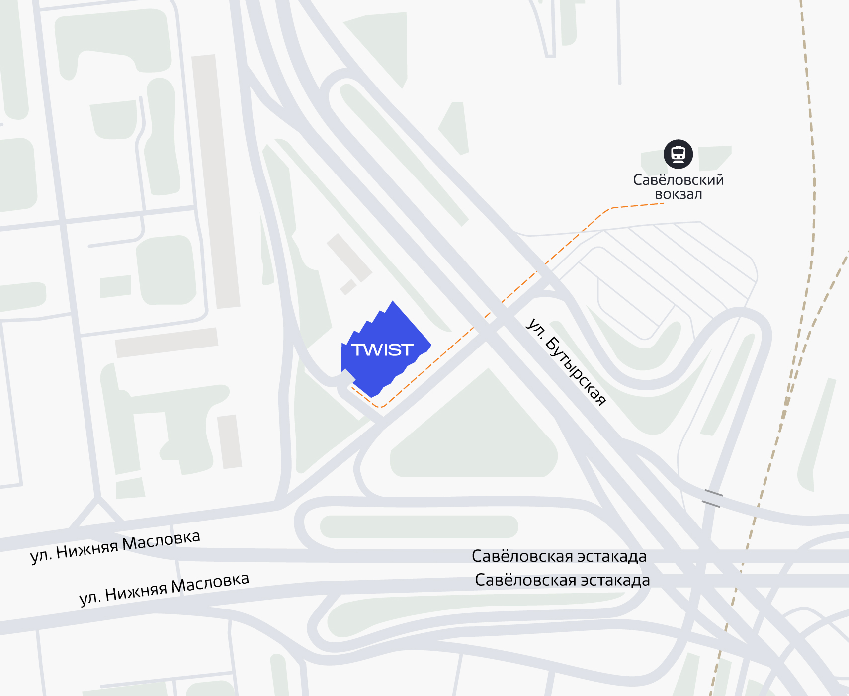 Расположение