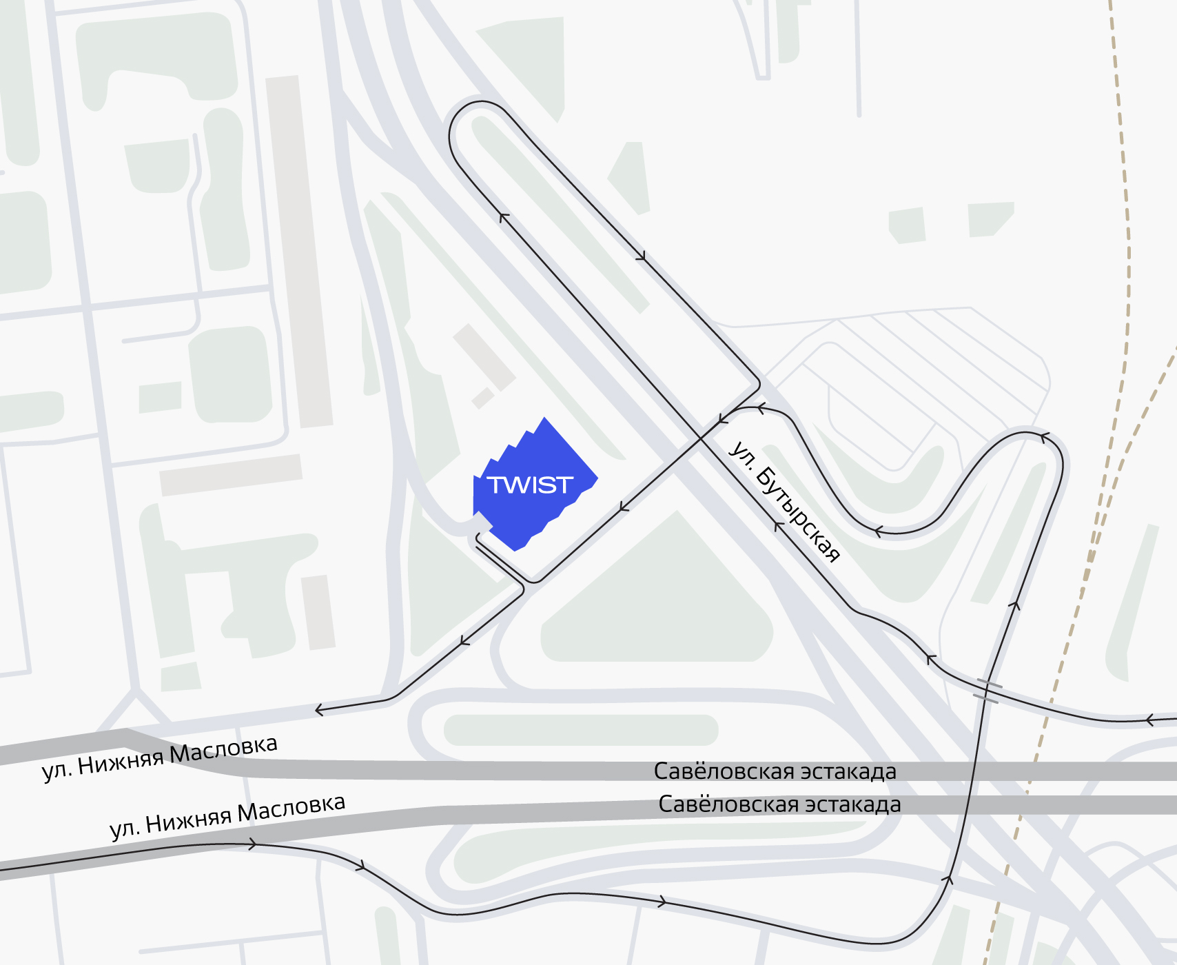 Расположение