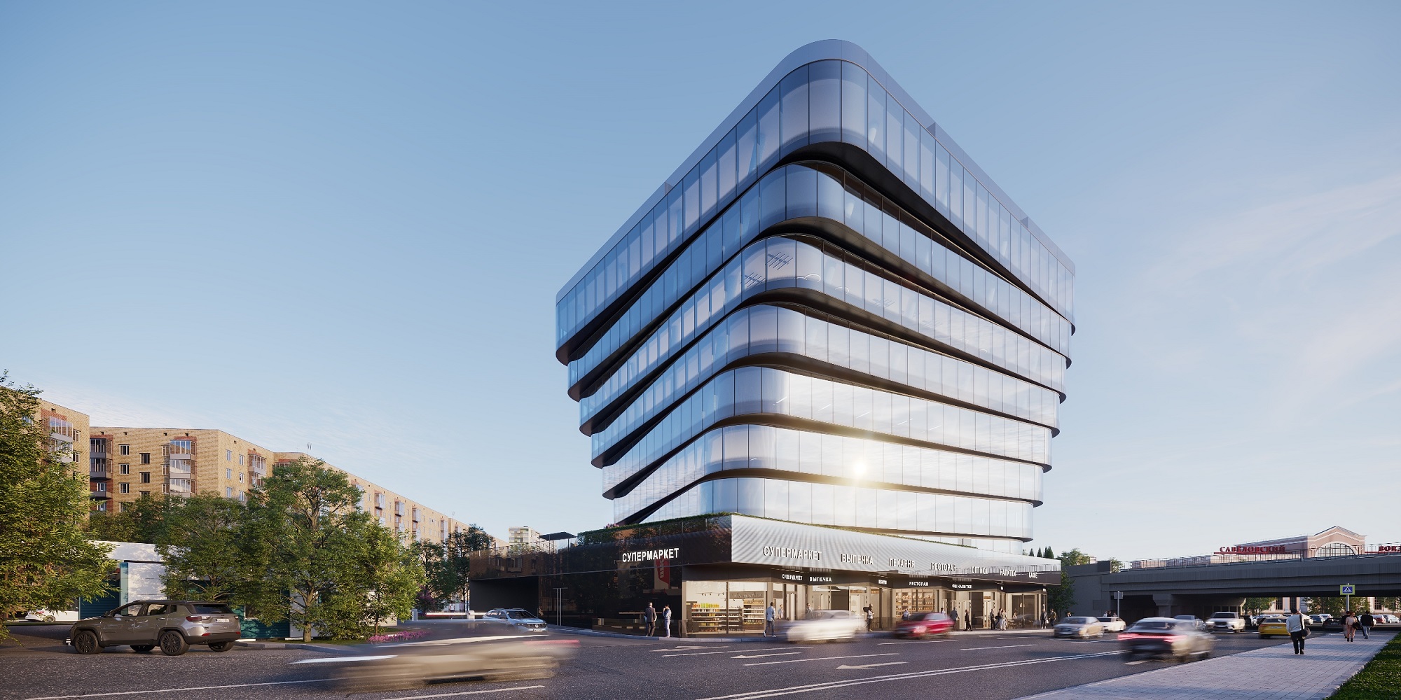 Монолитные технологии помогли «перевернуть» деловой центр у метро «Савёловская»