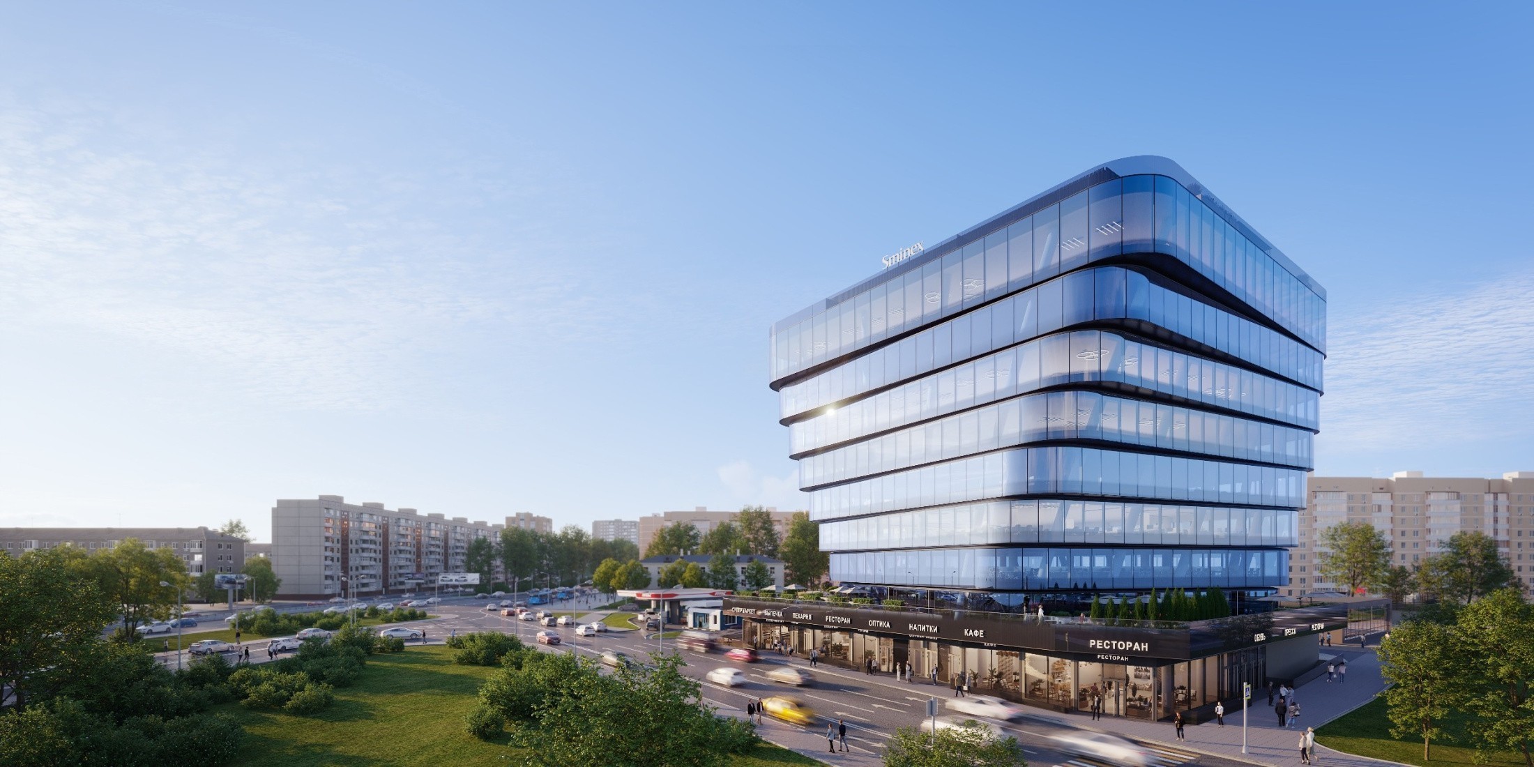 Sminex-Интеко начал возводить монолит делового центра у метро «Савёловская»