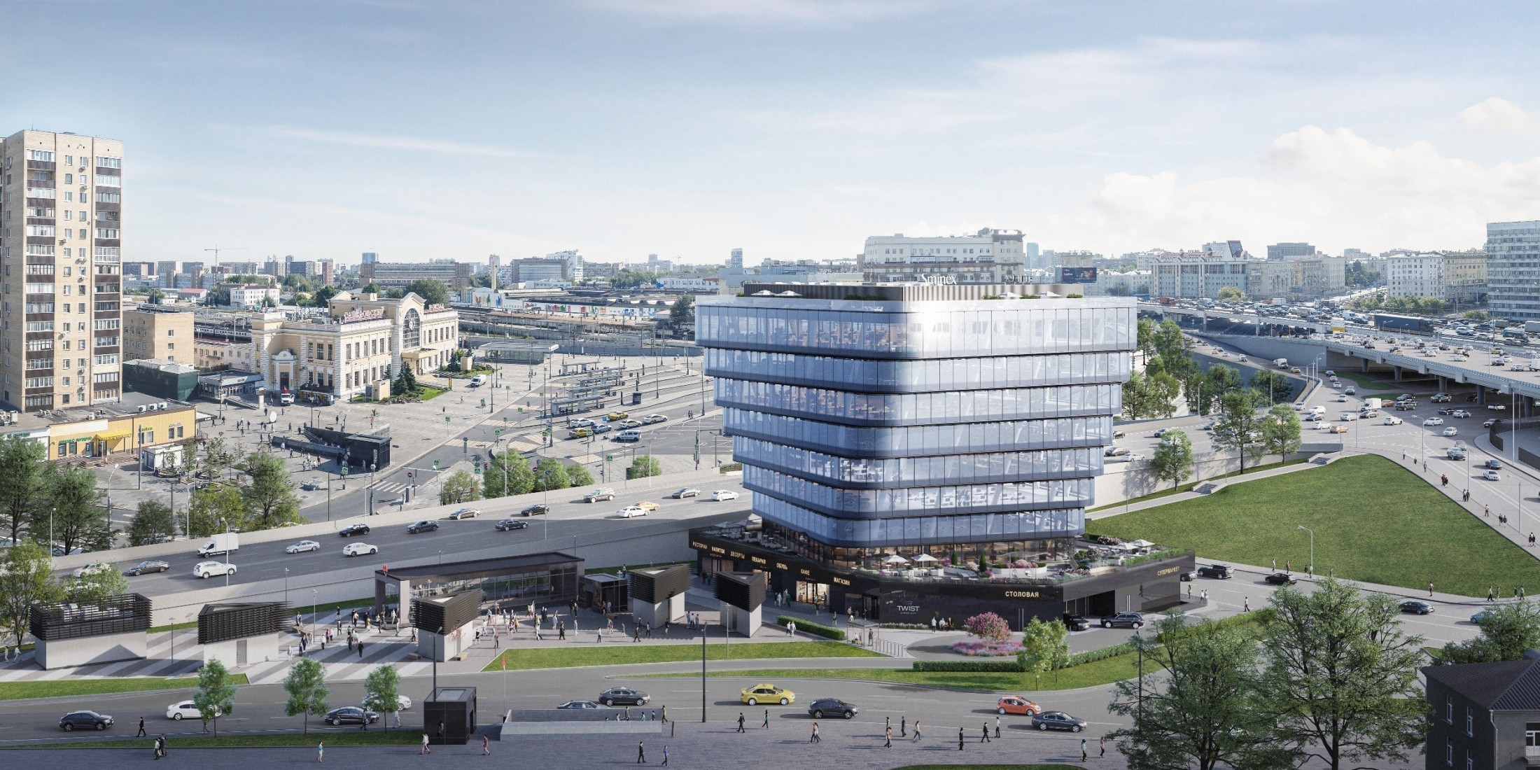 Новая архитектурная доминанта появится в Савёловском районе в 2025 году